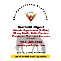 Biotin30 Digest Hoof Supplement Pellets 20 lb